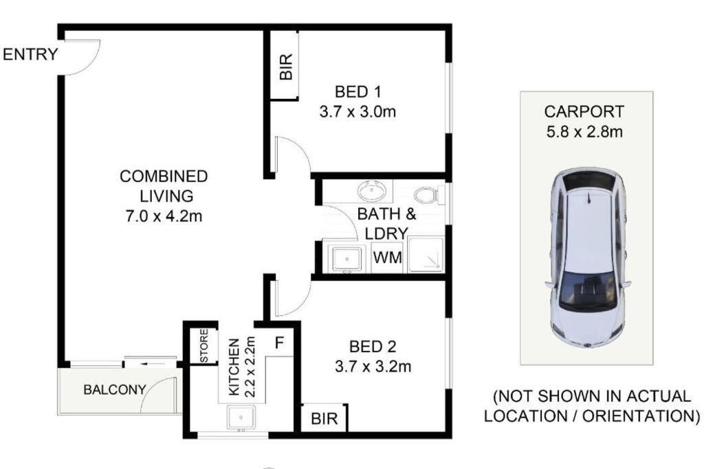 Dunes Holiday Apartment Unit 8 Coffs Harbour Exterior photo